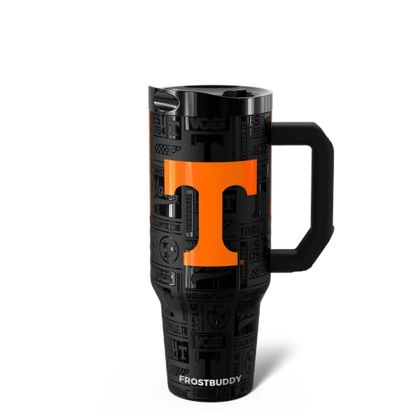 Thicc Buddy 40oz - Tennessee Volunteers, Legacy — thicc40-tennessee3dblack-one