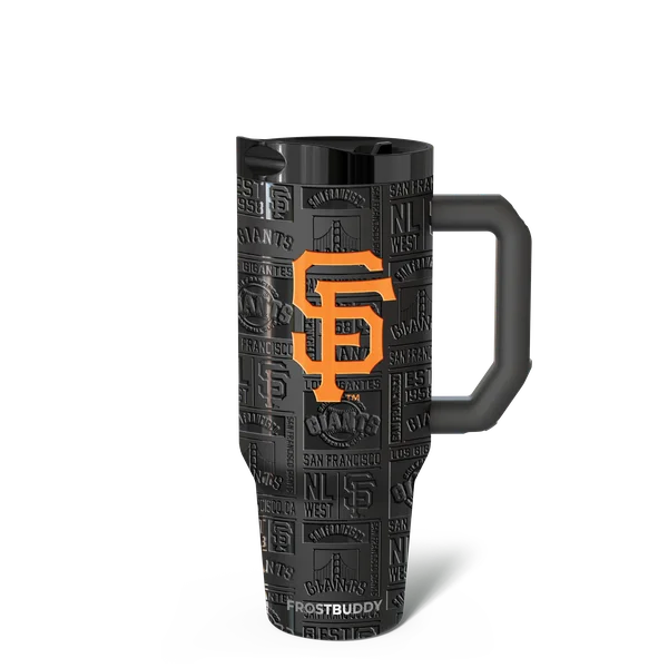 Thicc Buddy 40oz - San Francisco Giants, Legacy — thicc40-black-mlb-giants3d-one