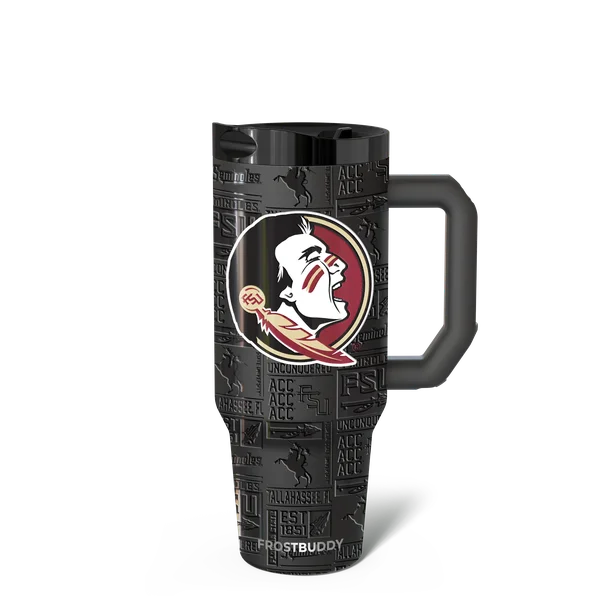 Thicc Buddy 40oz - Florida State Seminoles, Legacy — thicc40-floridastate3dblack-one