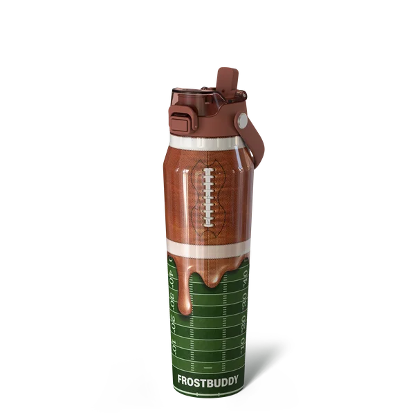 Bottle Buddy 32oz, Football Drip