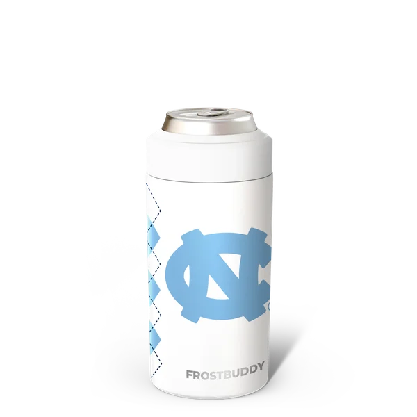 Universal Buddy, UNC Tarheels, Gameday — uni-white-ncaa-northcarolina-stripe