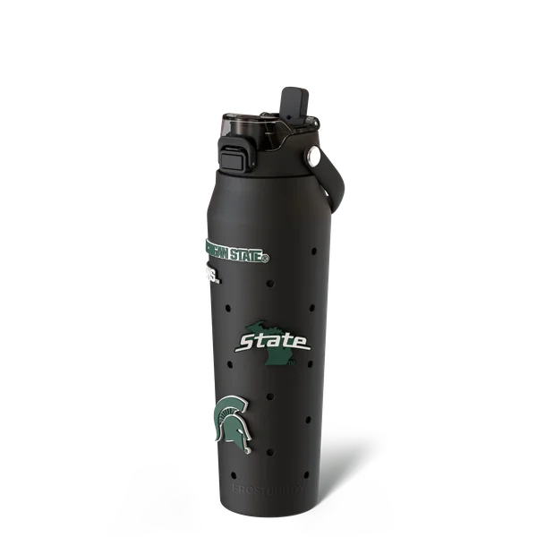 Bottle Buddy 32oz, Michigan State Spartans, Skin + Budz Bundle