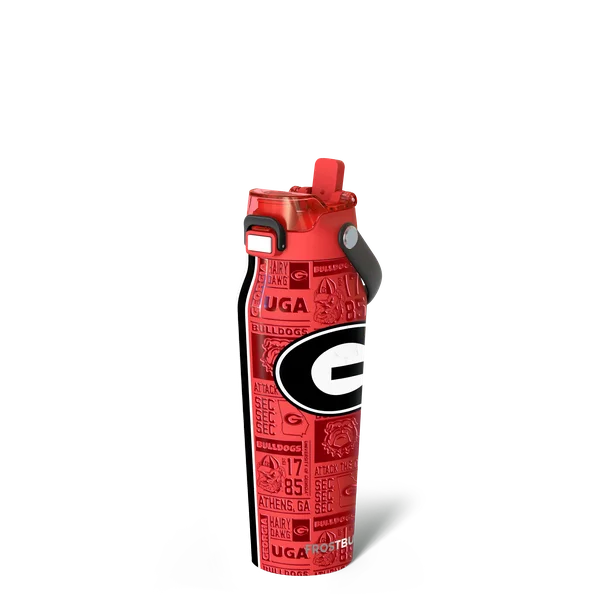 Bottle Buddy 24oz - Georgia Bulldogs, Legacy — bottle24-georgia3dred